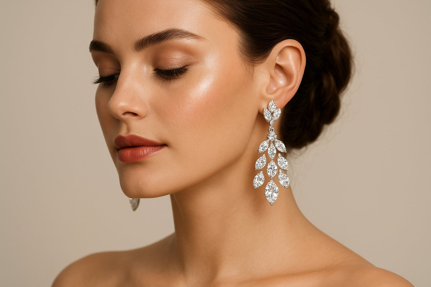 American Diamond (AD stoned) Earrings