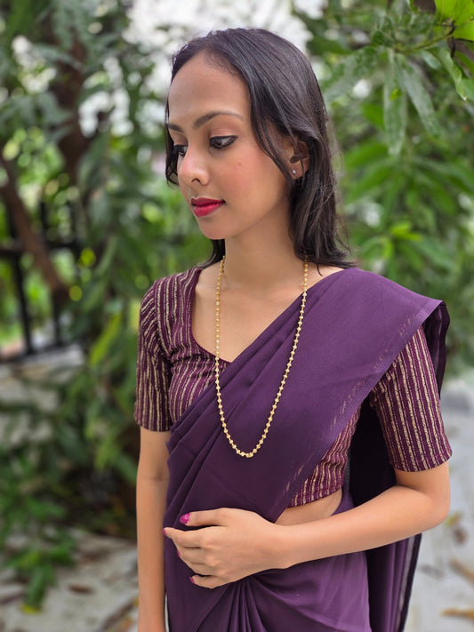 Nityaprabha Premium Quality Budget Friendly Daily Wear Simple and Elegant 22k Gold Plated Long Chain