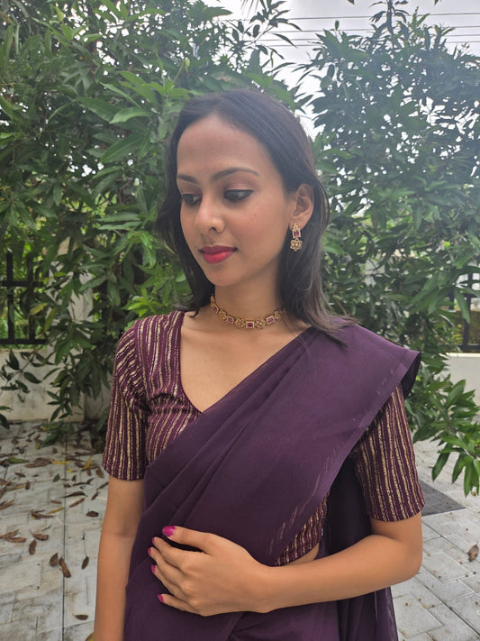 Chitrika Premium Quality Antique Gold Beautiful AD and Ruby Stoned Necklace or Choker Set