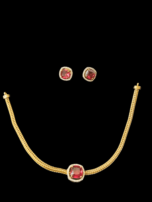 Rudhira Premium Quality Antique Cute Antique Choker Set