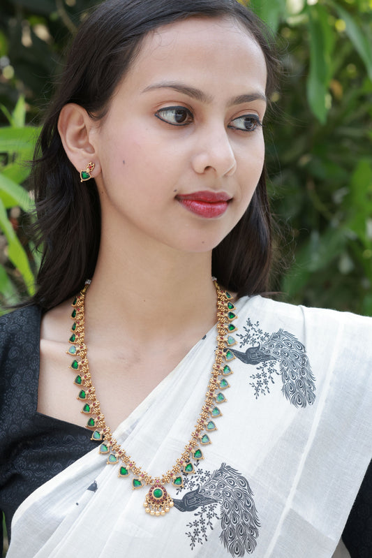 Pallavi Ratna Premium Quality Traditional Long Haram