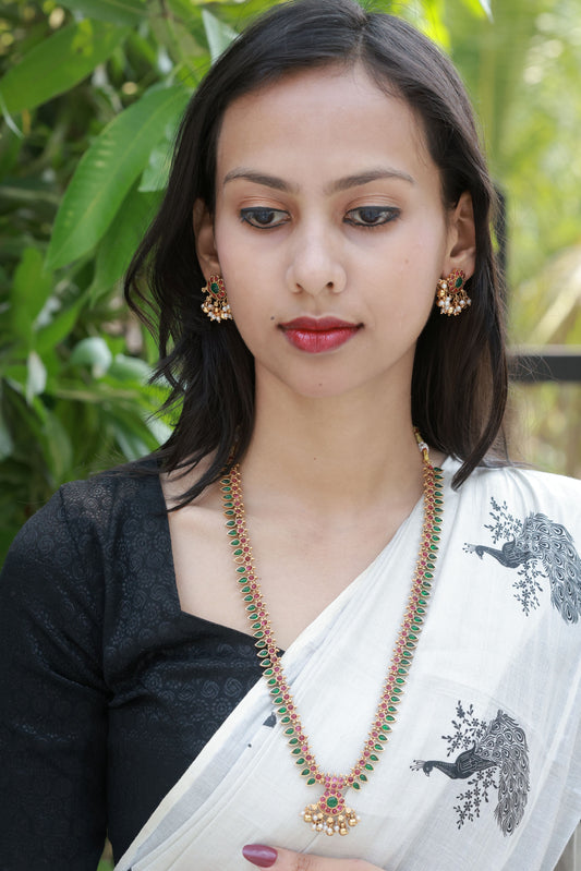 Amrapushpa Premium Quality Traditional Long Haram