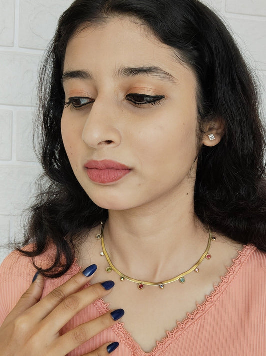 Chakralekha Premium Quality Budget Friendly 22k Gold Plated Trendy and Elegant Western Chain