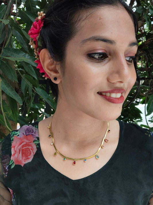 Binduraga Premium Quality Budget Friendly 22k Gold Plated Trendy and Elegant Western Chain