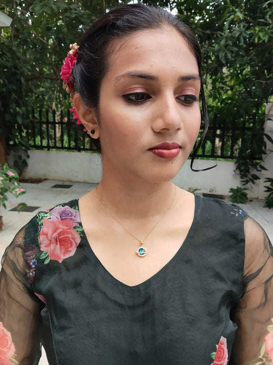 Akāshlekha Premium Quality Budget Friendly 18k Gold Plated Simple and Elegant Western Chain