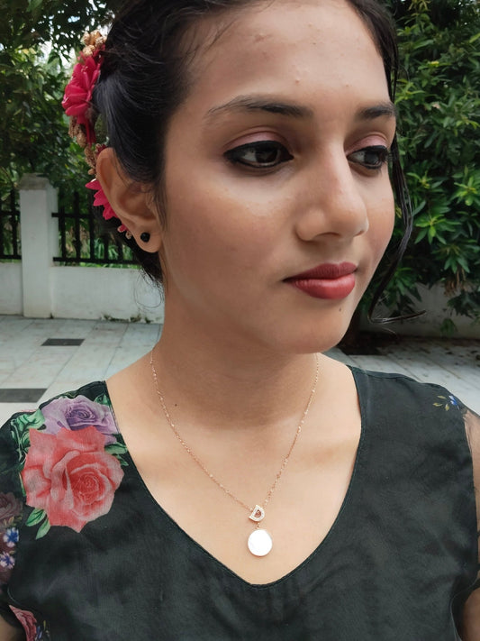 D-Luxe Orbit Premium Quality Budget Friendly Rose Gold Finished Simple and Elegant Western Chain in 2 Variant