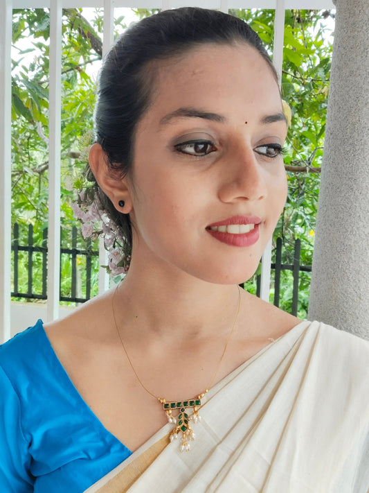 Maniraaga Cute and Elegant Invisible Traditional Necklace without Earring