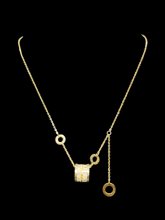 Ratnasanchala Premium Quality Budget Friendly 22k Gold Plated Simple and Elegant Western Chain
