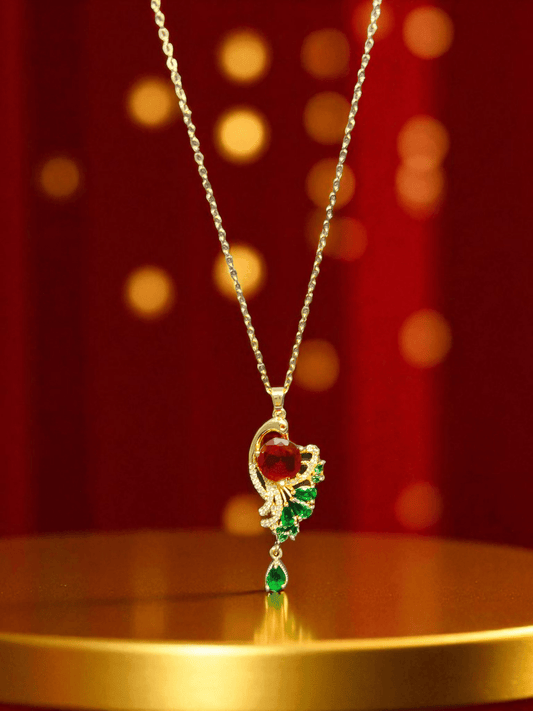 Peacock Glint Premium Quality 18k Gold Plated Trendy and Modern Budget Friendly Western Chain