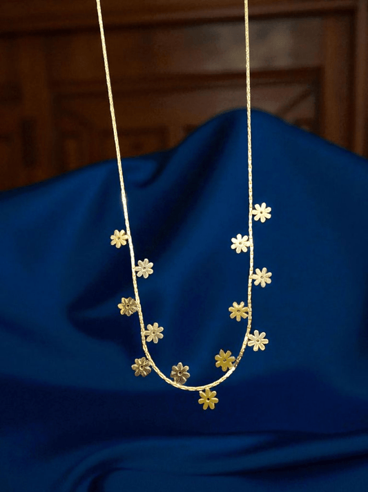 Sukumalini Premium Quality 22k Gold Plated Trendy and Elegant Budget Friendly Western Chain