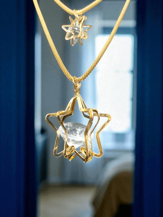 Starveil 22k Gold Plated Budget Friendly Two Layered Trendy and Stylish Western Chain with Pendant