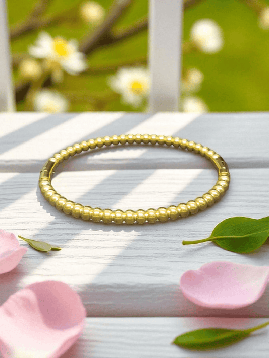 SunDot Premium Quality Budget Friendly Anti-Tarnished Openable Free Size Kada Bangle