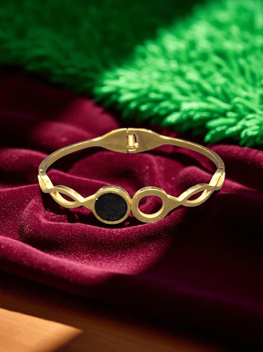 Vanta Twist Premium Quality Budget Friendly Anti-Tarnished Openable Free Size Kada Bangle