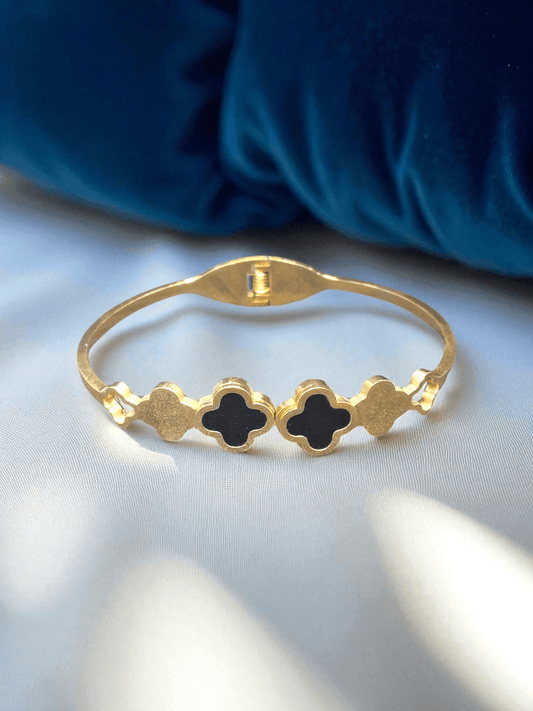 Inky Grace Premium Quality Budget Friendly Anti-Tarnished Openable Free Size Kada Bangle