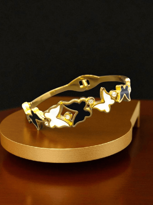 MystiBloom Premium Quality Budget Friendly Anti-Tarnished Openable Kada Bangle