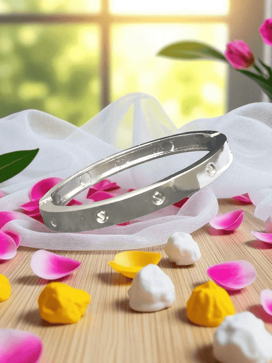 Urban Torque Budget Friendly Gold and Silver Plated Openable Kada Bangle