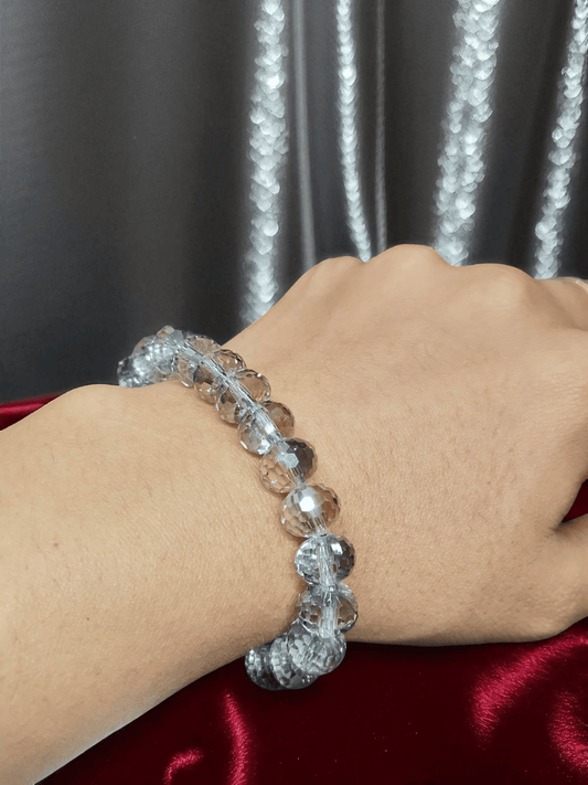 ClearGrace Premium Quality Crystal Beads Adjustable Bracelets in Different Colors