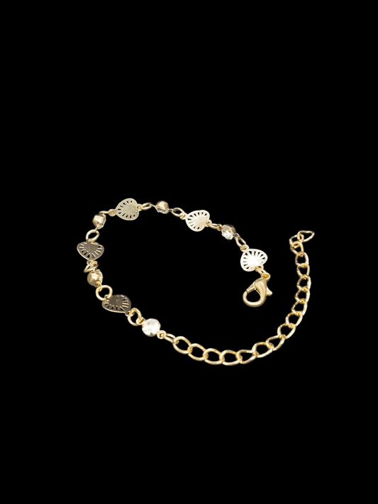 Filigree Whisper 18k Gold Plated Budget Friendly Trendy and Stylish Simple Bracelet