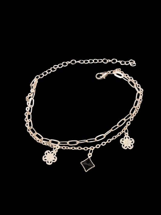 MystiCharm Budget Friendly Rose Gold Finished Simple and cute Bracelet