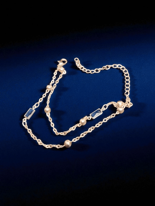 Sapphire Breeze Budget Friendly Rose Gold Finished Simple and cute Bracelet