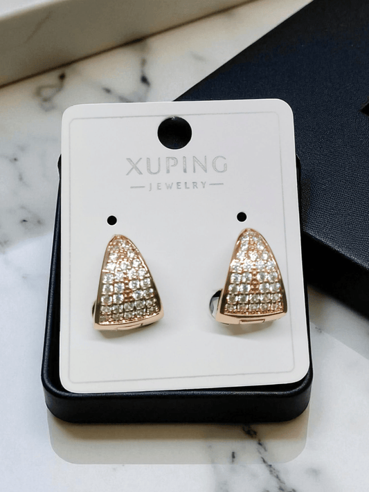 Golden Sway Premium Quality Xuping Branded Western Earring with AD Stones
