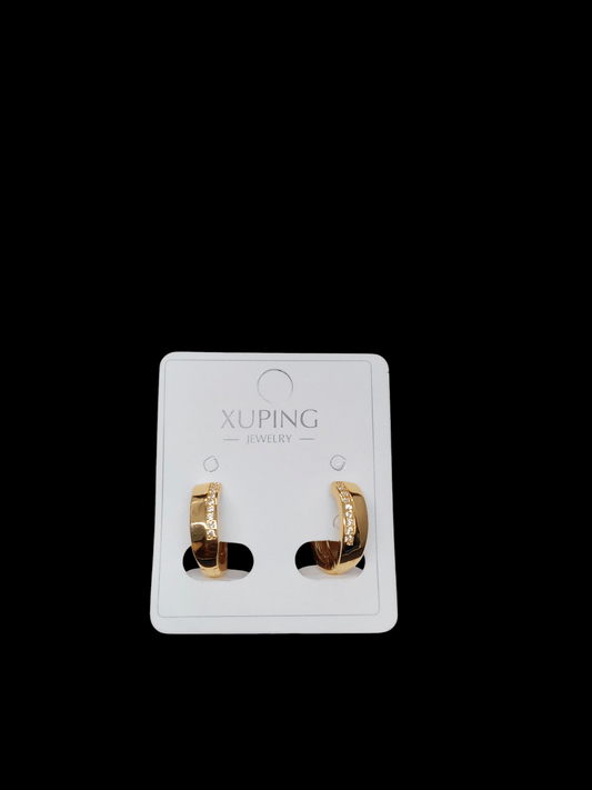 DuskLine 22k Gold Plated Premium Quality Xuping Branded Western Earring