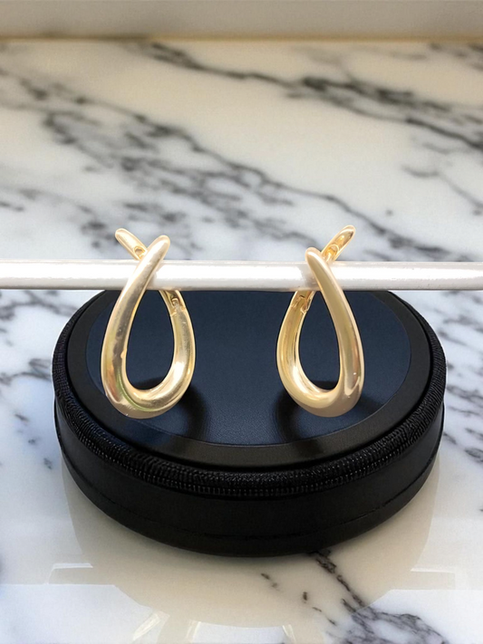 SwanArc 18k Gold Plated Premium Quality Xuping Branded Western Earring