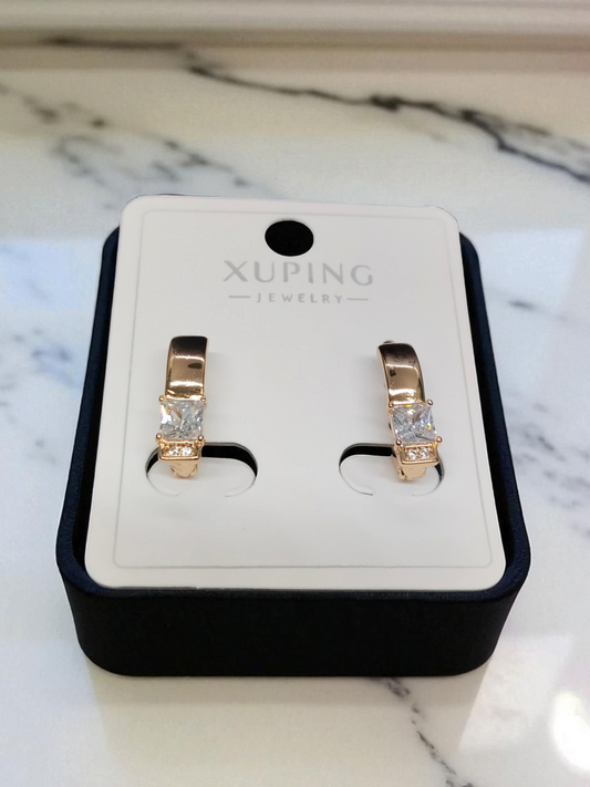 GlintSquare Premium Quality Stoned Xuping Branded Western Earring