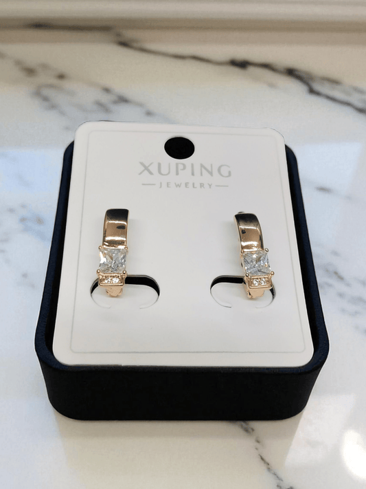 GlintSquare Premium Quality Stoned Xuping Branded Western Earring