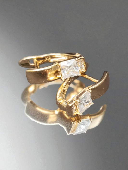 GlintSquare Premium Quality Stoned Xuping Branded Western Earring