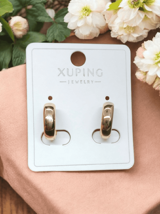 DawnCove Premium Quality Xuping Branded Western Hoop Earring