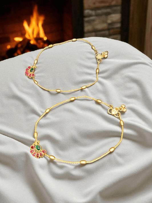 MayuraPayal Premium Quality Traditional and Elegant Anklet