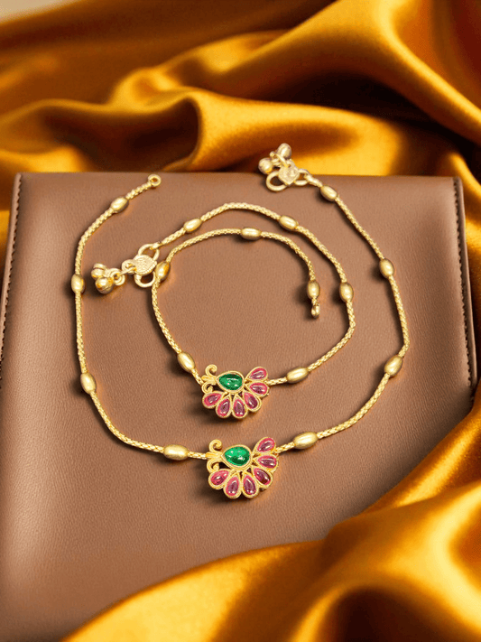 MayuraPayal Premium Quality Traditional and Elegant Anklet