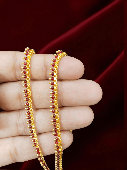 Tejmayi Premium Quality Elegant and Beautiful Traditional Anklet
