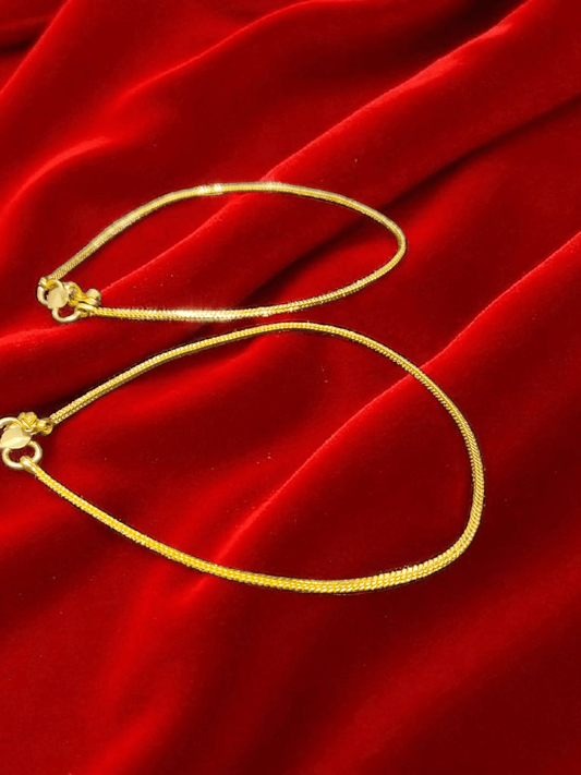 GoldVritta Premium Quality Elegant and Beautiful Daily wear Anklet