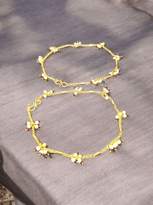 MograRaaga Beautifil and Elegant Traditional Anklet