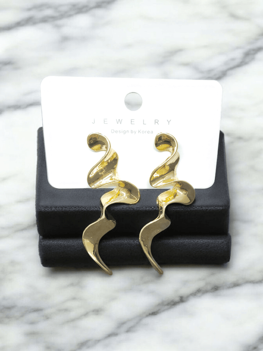 SerpenShine Premium Quality Budget Friendly Anti-Tarnished Statement Earring