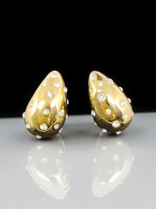 GlowNuggets Premium Quality Anti-Tarnished Statement Earring