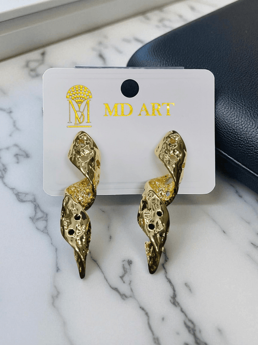 MoltenTwist Premium Quality Anti-Tarnished Statement Earring