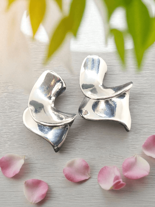 SilvaWave Premium Quality Anti-Tarnished Statement Earring