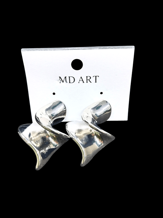 SilvaWave Premium Quality Anti-Tarnished Statement Earring