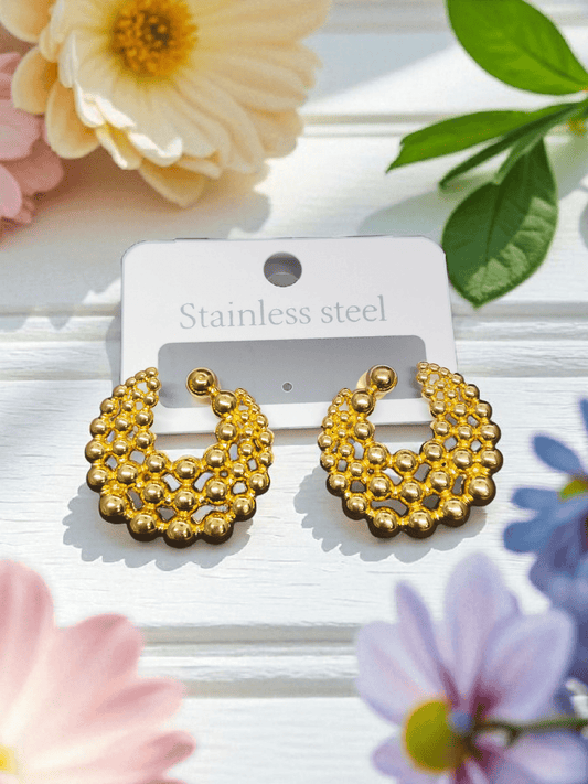 SunHive Premium Quality Budget Friendly Anti-Tarnished Statement Earring