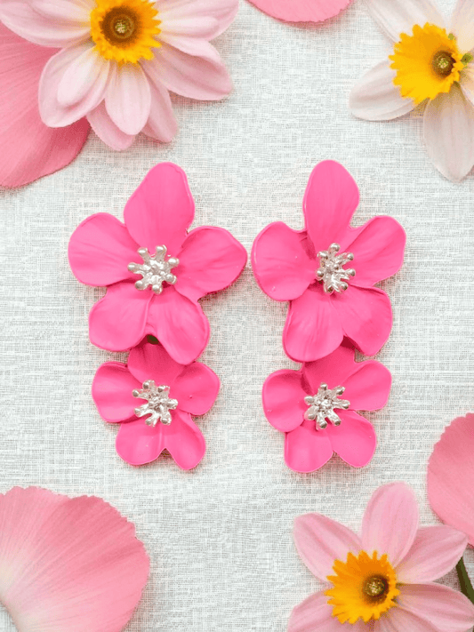 PetalPop Budget Friendly Floral Designed Stylish Earring