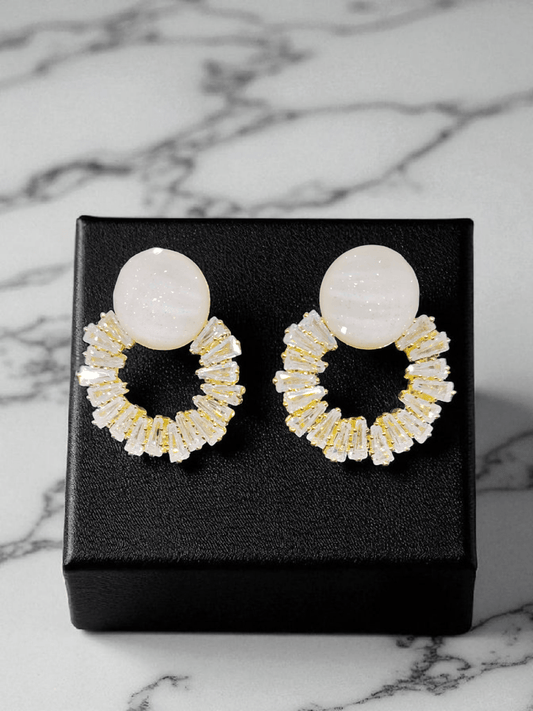 Moonbeam Loop Premium Quality Budget Friendly Trendy and Stylish Statement Earring