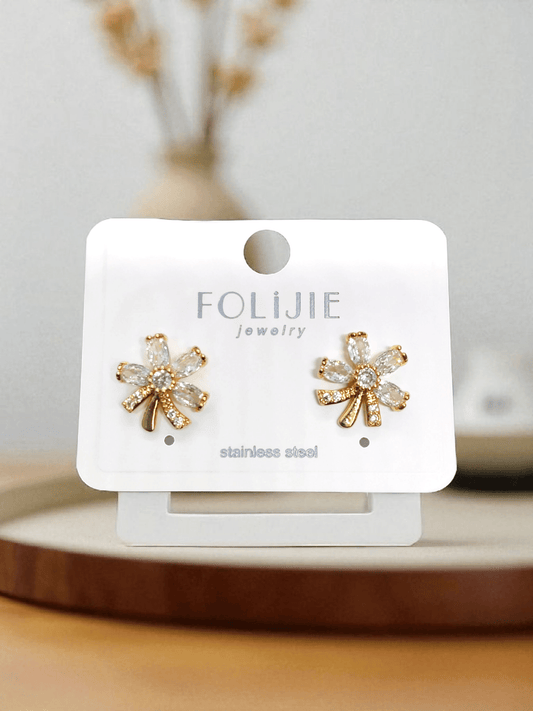 ShineBud Premium Quality Budget Friendly Stoned Trendy and Stylish Statement Earring