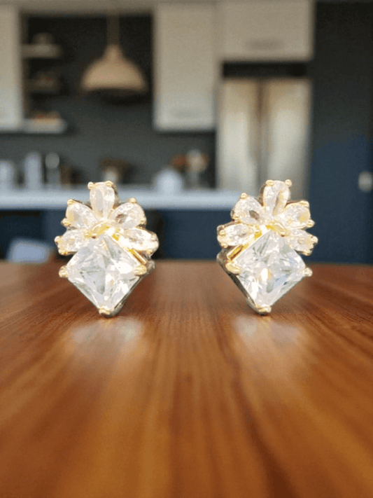 Regalia Shine Premium Quality Budget Friendly Stoned Trendy and Stylish Statement Earring