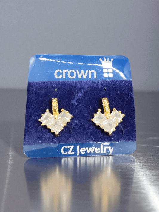 Golden Vierra Premium Quality Budget Friendly Stoned Trendy and Stylish Statement Earring