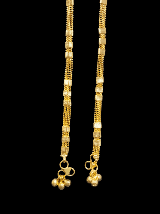 NoopuraRatna Premium Quality Budget Friendly Stylish and Elegant Anklet Free Size