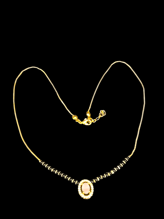 Premium Quality Stylish Solitaire Mangalsutra Pendant necklace