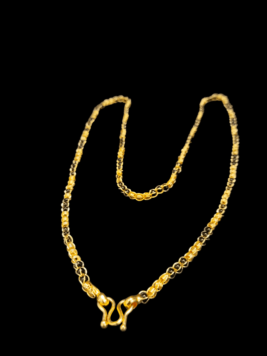 Athena Link Golden Strand Necklace